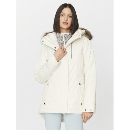 Columbia Kurtka zimowa Suttle Mountain™ II Insulated Jacket Écru Regular Fit ze sklepu MODIVO w kategorii Kurtki damskie - zdjęcie 182650957