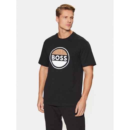 BOSS T-Shirt 50496223 Czarny Regular Fit ze sklepu MODIVO w kategorii T-shirty męskie - zdjęcie 182651059