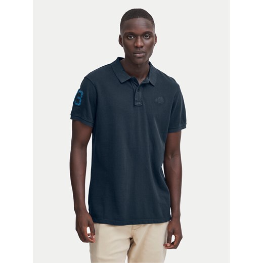 Blend Polo 20716468 Granatowy Regular Fit ze sklepu MODIVO w kategorii T-shirty męskie - zdjęcie 182651067