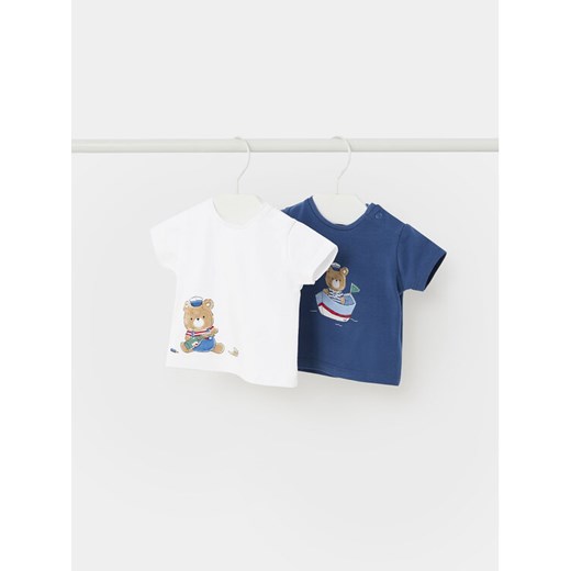Mayoral Komplet 2 t-shirtów 1002 Kolorowy Regular Fit ze sklepu MODIVO w kategorii Koszulki niemowlęce - zdjęcie 182651127