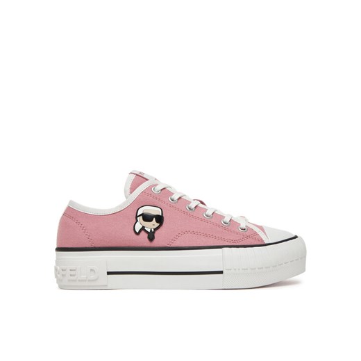 KARL LAGERFELD Trampki KL60424 Różowy ze sklepu MODIVO w kategorii Trampki damskie - zdjęcie 182651229