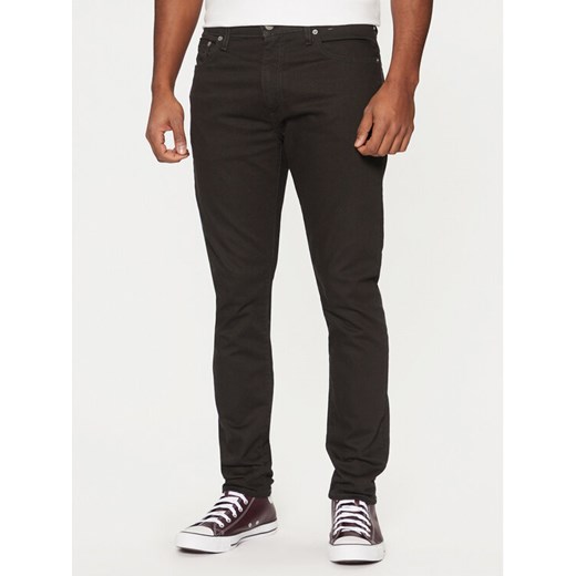 Levi's® Jeansy 512™ 28833-0013 Czarny Slim Taper Fit ze sklepu MODIVO w kategorii Jeansy męskie - zdjęcie 182651238