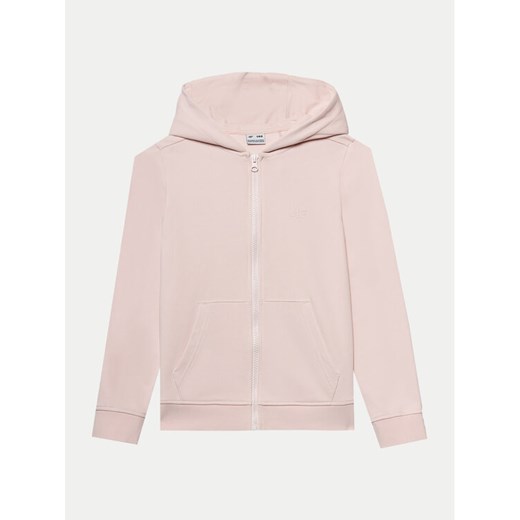 4F Bluza 4FJWSS24TSWSF0919 Beżowy Regular Fit ze sklepu MODIVO w kategorii Bluzy dziewczęce - zdjęcie 182651256