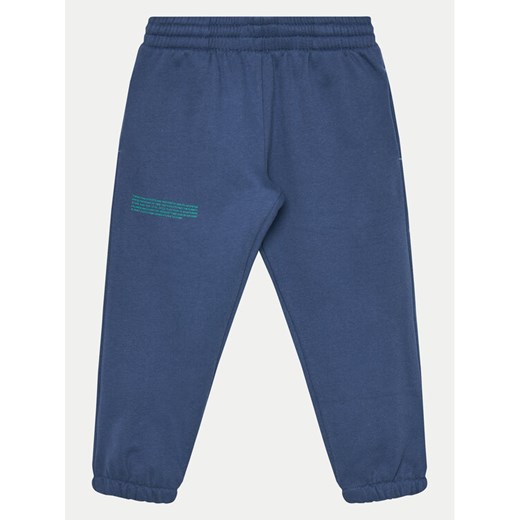 Pangaia Spodnie dresowe Kids Planet Niebieski Regular Fit ze sklepu MODIVO w kategorii Spodnie chłopięce - zdjęcie 182651319