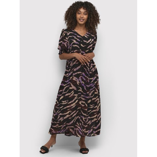 Kaffe Sukienka codzienna Neferi 10506600 Czarny Relaxed Fit ze sklepu MODIVO w kategorii Sukienki - zdjęcie 182651399