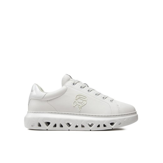 KARL LAGERFELD Sneakersy KL54530 Biały ze sklepu MODIVO w kategorii Buty sportowe męskie - zdjęcie 182651448