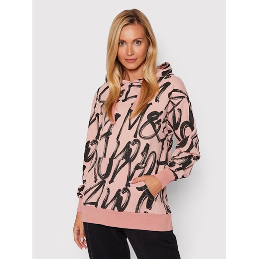 Deha Bluza B54092 Różowy Regular Fit ze sklepu MODIVO w kategorii Bluzy damskie - zdjęcie 182651498