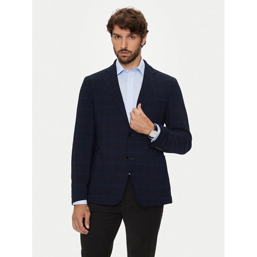 Boss Marynarka C-Hanry-233 50521630 Granatowy Slim Fit ze sklepu MODIVO w kategorii Marynarki męskie - zdjęcie 182651508
