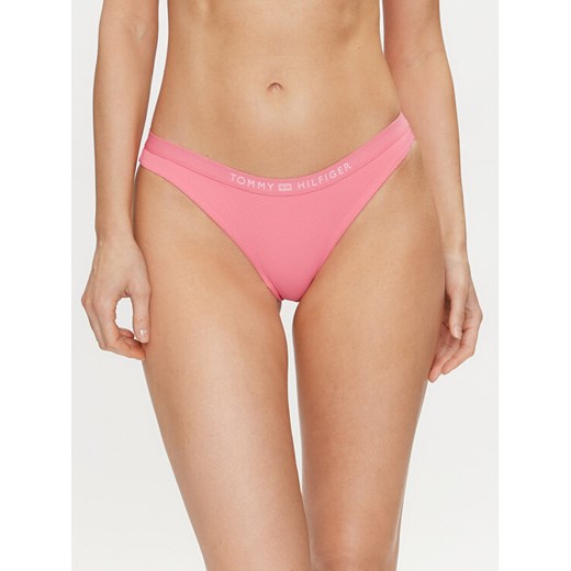 Tommy Hilfiger Dół od bikini UW0UW05315 Różowy ze sklepu MODIVO w kategorii Stroje kąpielowe - zdjęcie 182651585