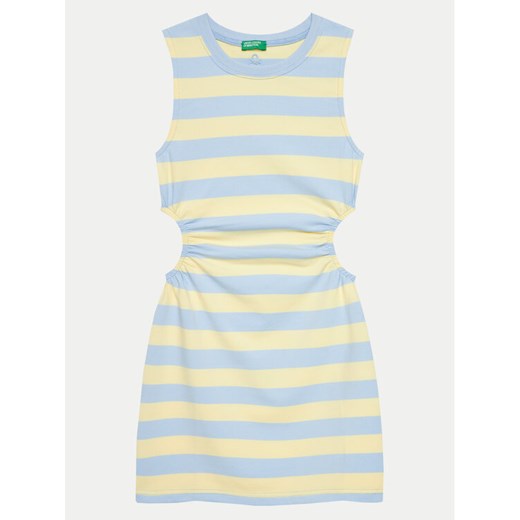 United Colors Of Benetton Sukienka letnia 34QCCV00S Kolorowy Regular Fit ze sklepu MODIVO w kategorii Sukienki dziewczęce - zdjęcie 182651586