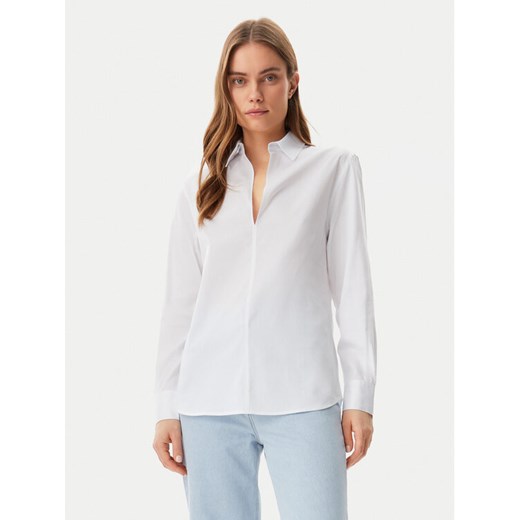 Calvin Klein Koszula K20K208378 Biały Regular Fit ze sklepu MODIVO w kategorii Koszule damskie - zdjęcie 182651596
