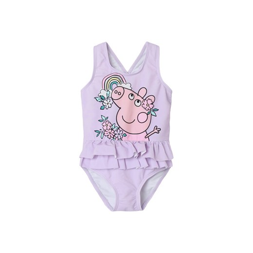 NAME IT Strój kąpielowy PEPPA 13239634 Fioletowy ze sklepu MODIVO w kategorii Stroje kąpielowe - zdjęcie 182651635