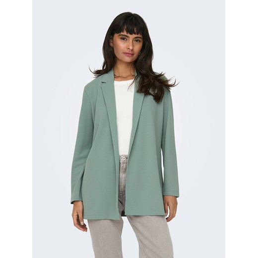 JDY Marynarka Geggo 15180572 Zielony Regular Fit ze sklepu MODIVO w kategorii Marynarki damskie - zdjęcie 182651785