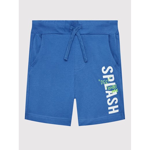 United Colors Of Benetton Szorty sportowe 3096C900Z Niebieski Regular Fit ze sklepu MODIVO w kategorii Spodenki chłopięce - zdjęcie 182651787