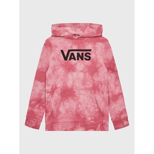 Vans Bluza Cloud Wash VN0A7YVD Różowy Regular Fit ze sklepu MODIVO w kategorii Bluzy dziewczęce - zdjęcie 182651795
