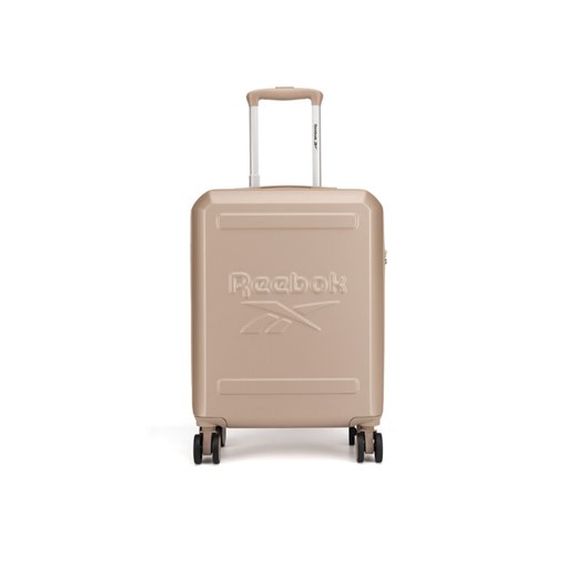 Reebok Walizka kabinowa RBK-WAL-023-CCC-S Beżowy ze sklepu MODIVO w kategorii Walizki - zdjęcie 182651798