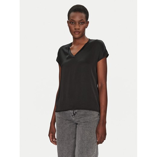 ViCOLO Bluzka TD0009 Czarny Relaxed Fit ze sklepu MODIVO w kategorii Bluzki damskie - zdjęcie 182651825