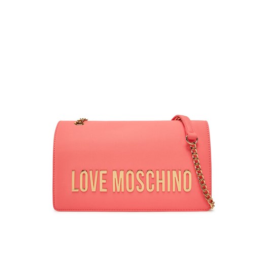 LOVE MOSCHINO Torebka JC4192PP1MKD0464 Koralowy ze sklepu MODIVO w kategorii Kopertówki - zdjęcie 182651895