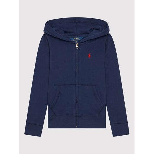 Polo Ralph Lauren Bluza 313833560015 Granatowy Regular Fit ze sklepu MODIVO w kategorii Bluzy chłopięce - zdjęcie 182651968