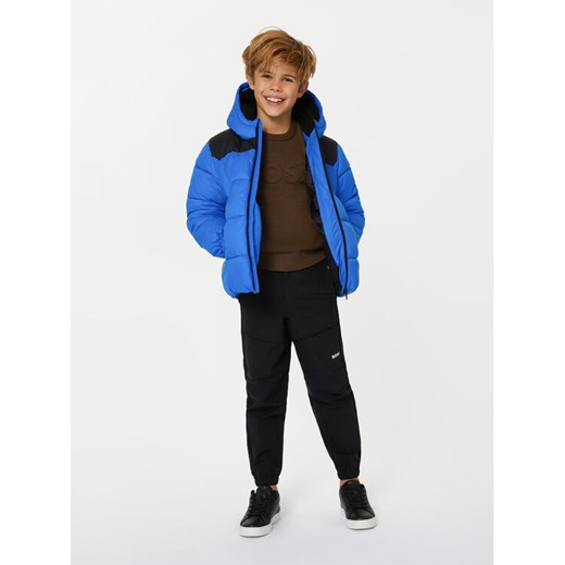 BOSS Kurtka zimowa J26521 D Granatowy Regular Fit ze sklepu MODIVO w kategorii Kurtki chłopięce - zdjęcie 182651977