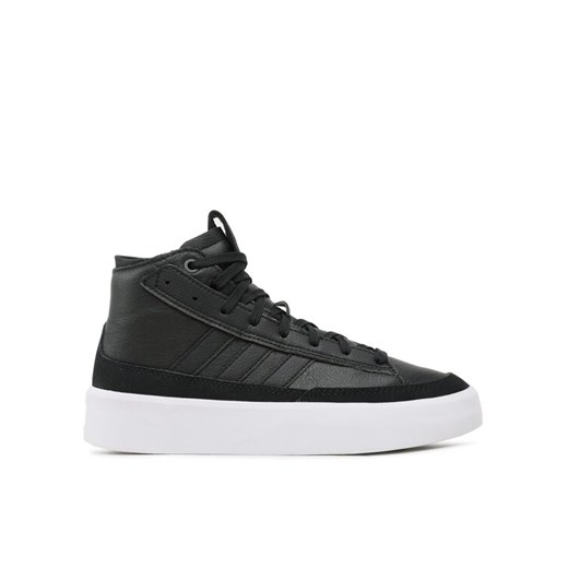adidas Sneakersy Znsored Hi Prem Leather IG0437 Czarny ze sklepu MODIVO w kategorii Trampki męskie - zdjęcie 182651979