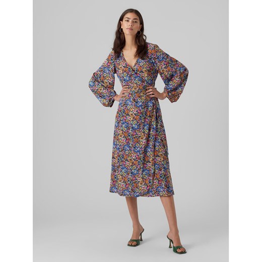 Vero Moda Sukienka codzienna Kira 10290247 Kolorowy Loose Fit ze sklepu MODIVO w kategorii Sukienki - zdjęcie 182652168