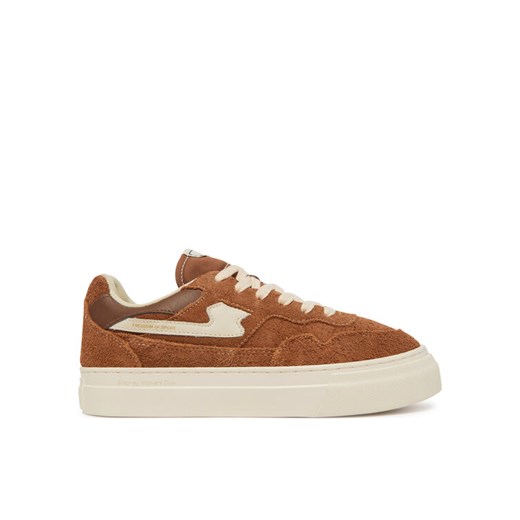 S.W.C Stepney Workers Club Sneakersy Pearl YA24200 Brązowy ze sklepu MODIVO w kategorii Buty sportowe męskie - zdjęcie 182652177