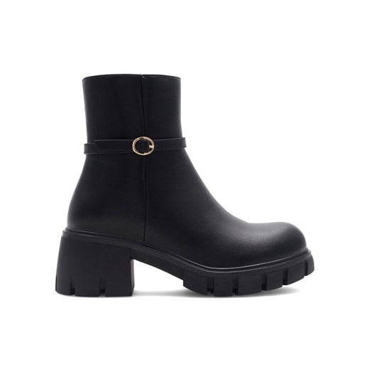 DeeZee Botki REGINA H17193-6 Czarny ze sklepu MODIVO w kategorii Workery damskie - zdjęcie 182652186