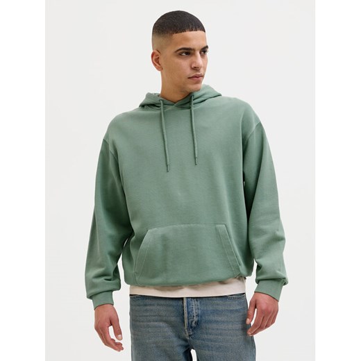 Jack&Jones Bluza Charge 12268272 Zielony Loose Fit ze sklepu MODIVO w kategorii Bluzy męskie - zdjęcie 182652265
