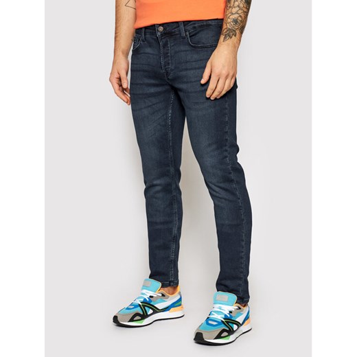 Only & Sons Jeansy Loom 22013631 Granatowy Slim Fit ze sklepu MODIVO w kategorii Jeansy męskie - zdjęcie 182652269