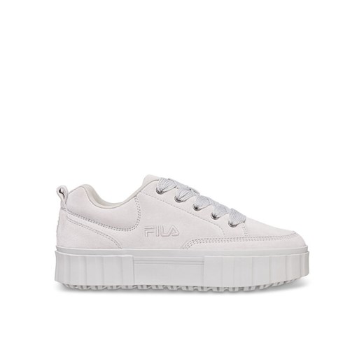 Fila Sneakersy Sandblast S Wmn FFW0190.80006 Szary ze sklepu MODIVO w kategorii Buty sportowe damskie - zdjęcie 182652316