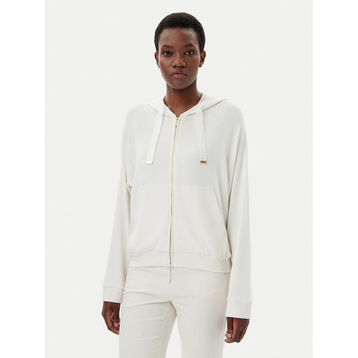 BOSS Bluza 50535842 Écru Regular Fit ze sklepu MODIVO w kategorii Bluzy damskie - zdjęcie 182652358