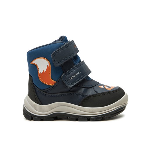 Geox Śniegowce B Flanfil Boy B Abx B463VB 054FU CF44K M Granatowy ze sklepu MODIVO w kategorii Buty zimowe dziecięce - zdjęcie 182652408