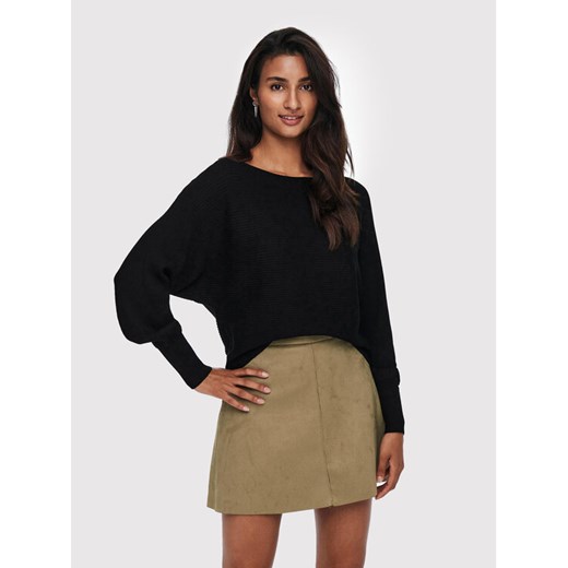 ONLY Sweter Adaline 15226298 Czarny Relaxed Fit ze sklepu MODIVO w kategorii Swetry damskie - zdjęcie 182652419