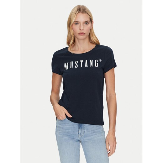 Mustang T-Shirt Alma 1013933 Granatowy Regular Fit ze sklepu MODIVO w kategorii Bluzki damskie - zdjęcie 182652427