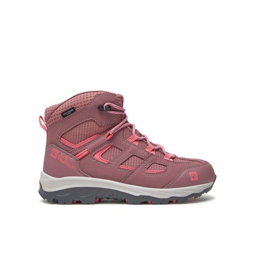 Jack Wolfskin Trekkingi VOJO TEXAPORE MID 4042181-2197 S Różowy ze sklepu MODIVO w kategorii Buty trekkingowe dziecięce - zdjęcie 182652479