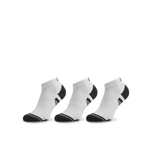 Under Armour Zestaw 3 par niskich skarpet unisex Ua Performance Tech 3Pk Low 1379504-100 Biały ze sklepu MODIVO w kategorii Skarpetki damskie - zdjęcie 182652488