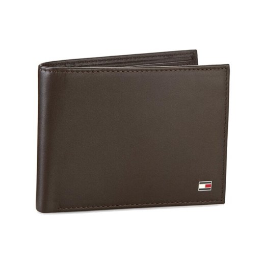 Tommy Hilfiger Duży Portfel Męski Eton Cc Flap And Coin Pocket AM0AM00652/83362 Brązowy ze sklepu MODIVO w kategorii Portfele męskie - zdjęcie 182652499