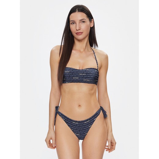 Emporio Armani Bikini 262737 4R310 01736 Granatowy ze sklepu MODIVO w kategorii Stroje kąpielowe - zdjęcie 182652509