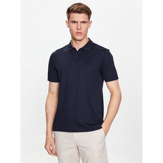 Calvin Klein Polo K10K111657 Granatowy Slim Fit ze sklepu MODIVO w kategorii T-shirty męskie - zdjęcie 182652606