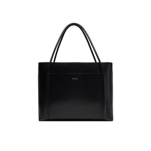 Calvin Klein Torebka Ck Linn Large Shopper K60K613109 Czarny ze sklepu MODIVO w kategorii Torby Shopper bag - zdjęcie 182652715
