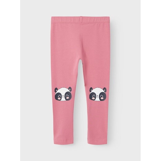 NAME IT Legginsy Vivian 13225099 Różowy Regular Fit ze sklepu MODIVO w kategorii Spodnie dziewczęce - zdjęcie 182652719