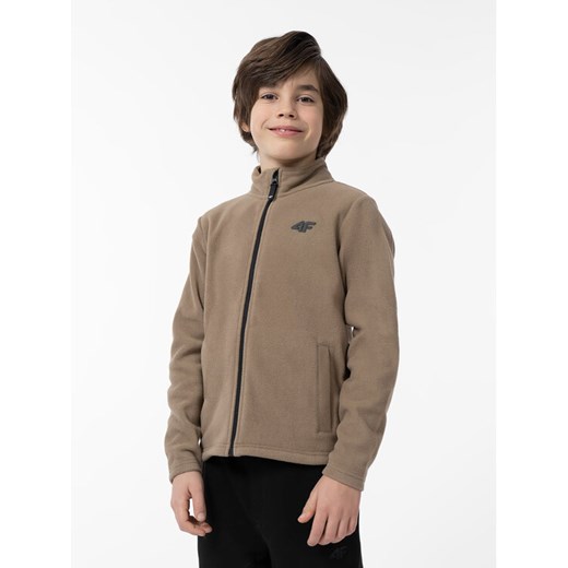 4F Polar 4FJAW23TFLEM105 Beżowy Regular Fit ze sklepu MODIVO w kategorii Bluzy chłopięce - zdjęcie 182652825