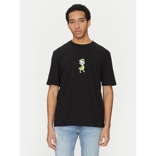 HUGO T-Shirt Nutongo 50533391 Czarny Regular Fit ze sklepu MODIVO w kategorii T-shirty męskie - zdjęcie 182652837