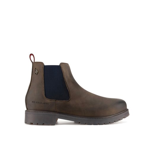 U.S. Polo Assn. Sztyblety YUMI001M/DLE1 Brązowy ze sklepu MODIVO w kategorii Buty zimowe męskie - zdjęcie 182652847