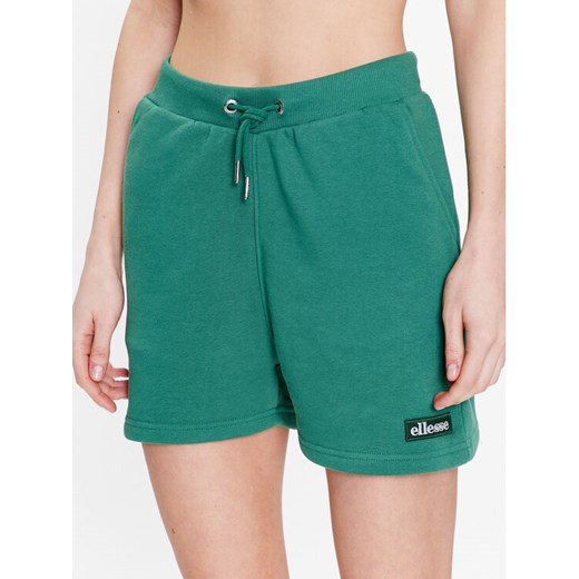 Ellesse Szorty sportowe Shanni SGR17948 Zielony Regular Fit ze sklepu MODIVO w kategorii Szorty - zdjęcie 182652878