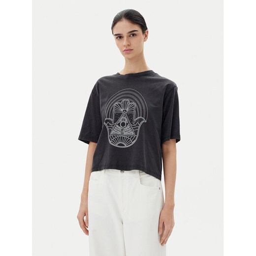 JDY T-Shirt Carla 15341561 Czarny Regular Fit ze sklepu MODIVO w kategorii Bluzki damskie - zdjęcie 182652879
