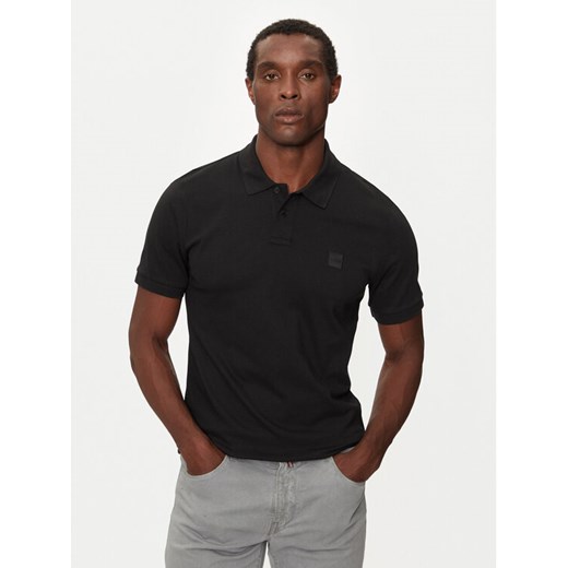 Boss Polo Passenger 50507803 Czarny Slim Fit ze sklepu MODIVO w kategorii T-shirty męskie - zdjęcie 182652916