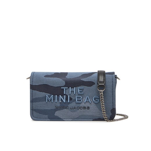 Marc Jacobs Torebka The Camo Cacquard Chain Mini Bag 2R4SMN015S03 Niebieski ze sklepu MODIVO w kategorii Kopertówki - zdjęcie 182652938
