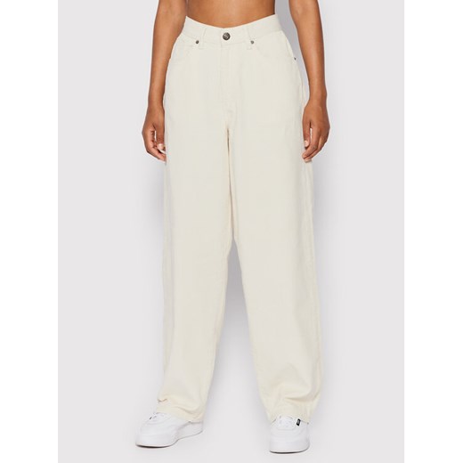 Urban Classics Spodnie materiałowe 90'S TB4743 Beżowy Wide Leg ze sklepu MODIVO w kategorii Spodnie damskie - zdjęcie 182652989